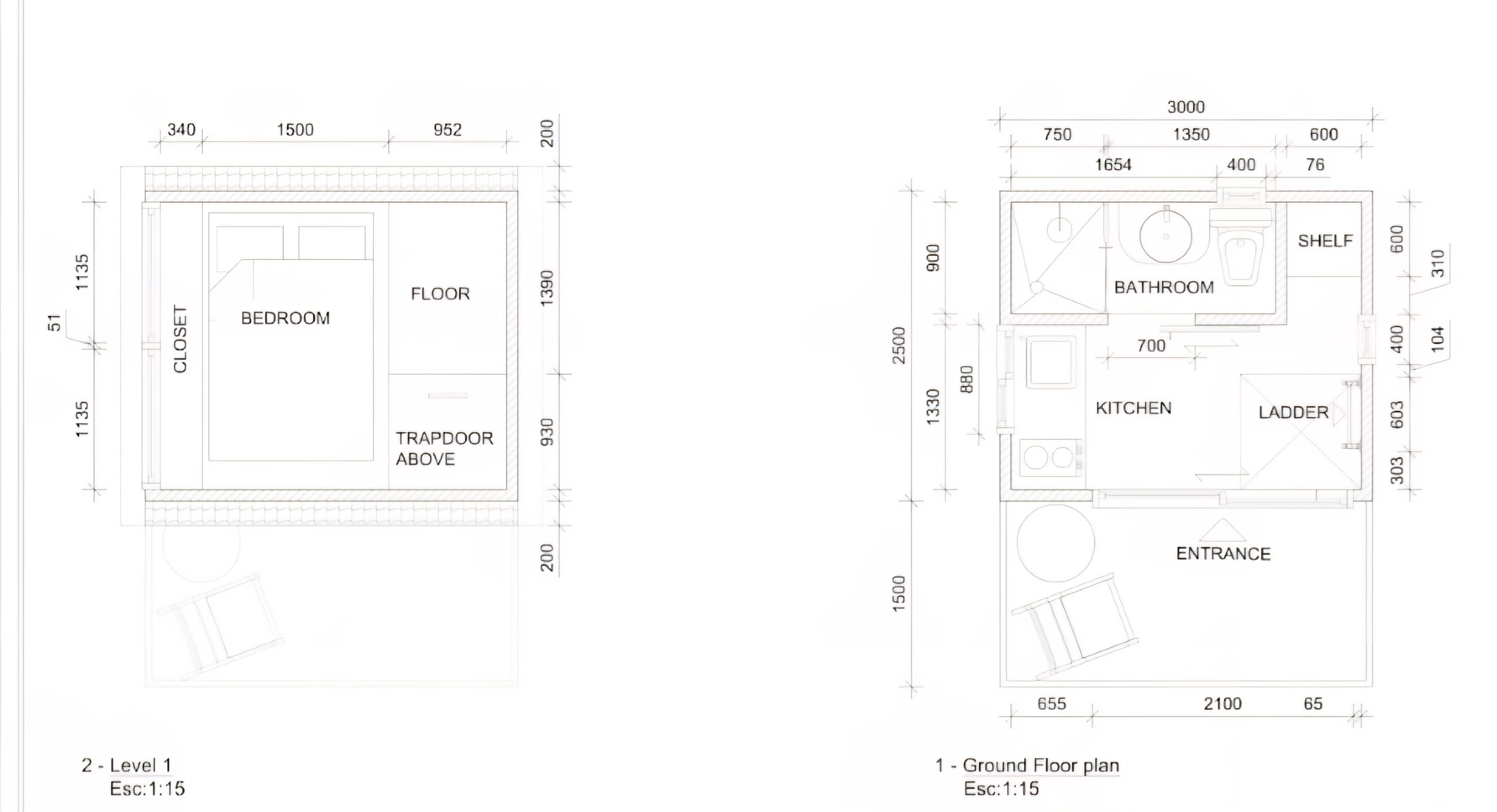 The Essential floor plan