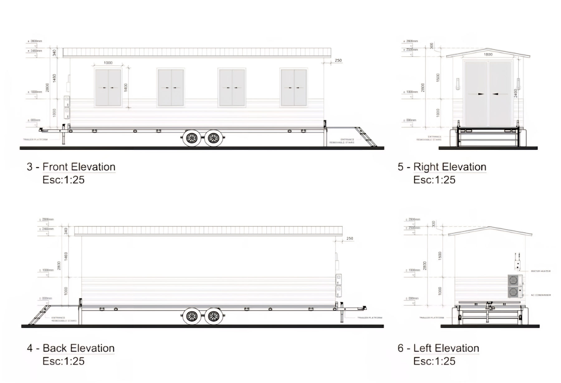 The Little Roamer elevations